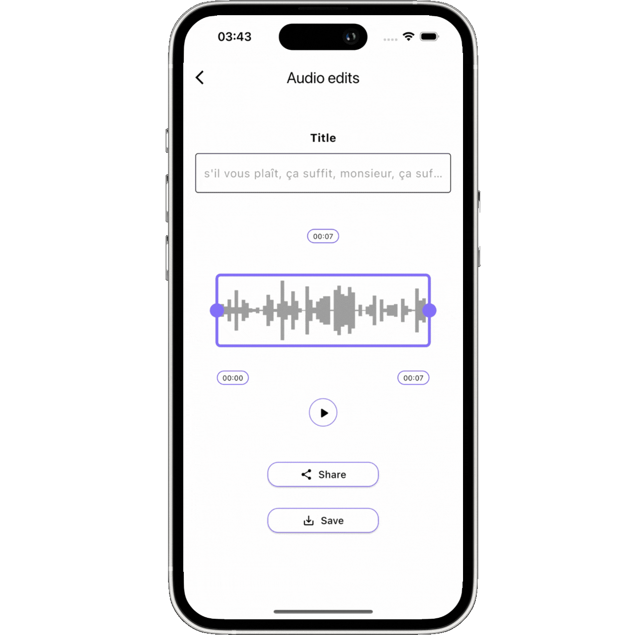 edit audio